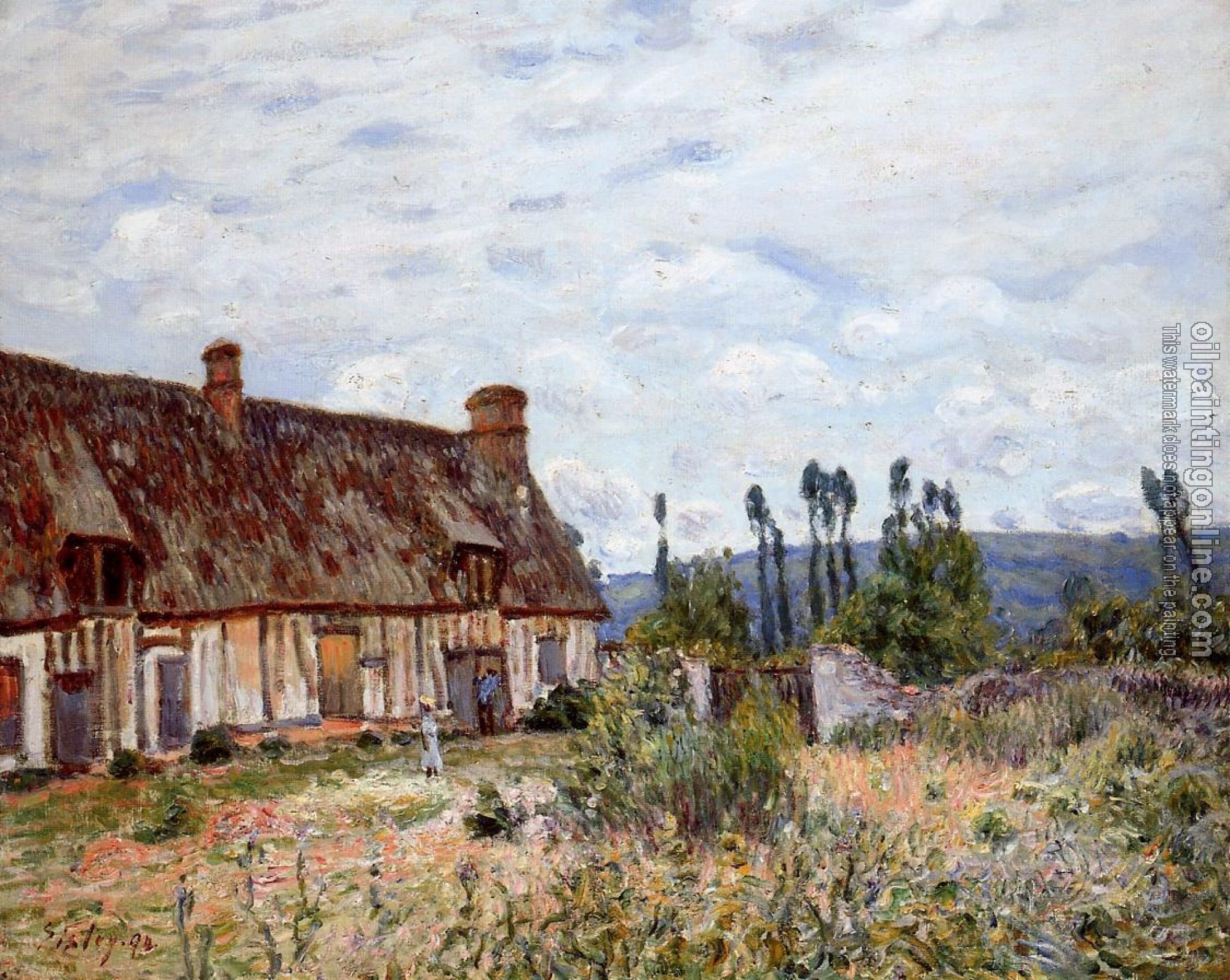 Sisley, Alfred - Abandoned Cottage